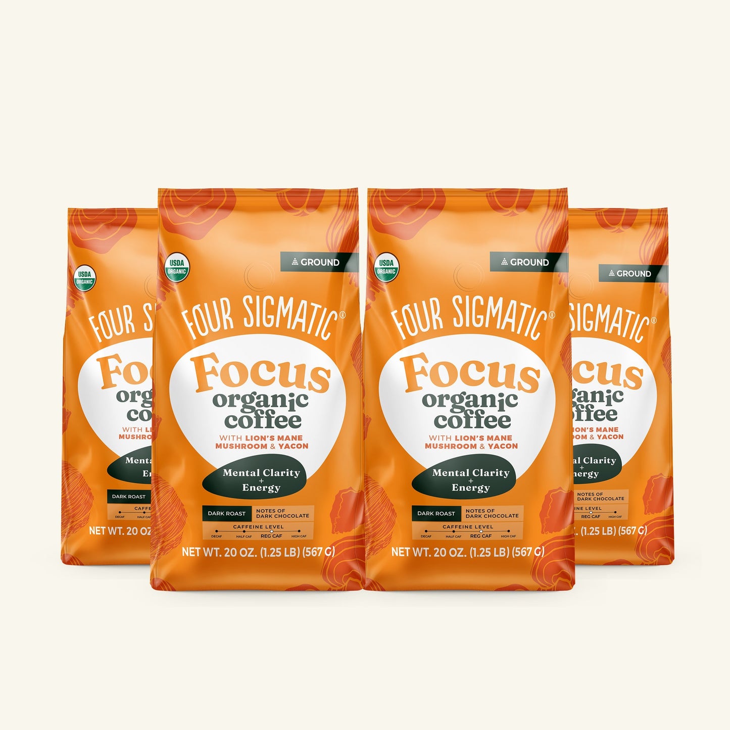 focus-ground-coffee-dark-20oz-k7 focus-ground-20oz-4pack-variant.jpg